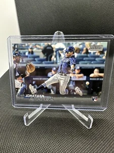 2023 Topps Stadium Club Jonathan Aranda Rookie #196 Tampa Bay Rays - Picture 1 of 2