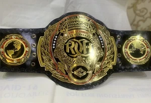 RÉPLICA DE CINTURÓN DE CAMPEÓN MUNDIAL DE PESO PESADO ROH ANILLO DE HONOR CINTURÓN ADULTO DE 2 MM DE ESPESOR - Imagen 1 de 10