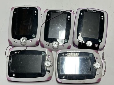 Lot of 5 As Is Leapfrog LeapPad Kids Explorer Learning System For repair - Image 1 of 2