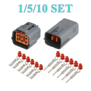 6 Pin/Way Sumitomo DL Sealed Series Automotive Male Female Connector Plug Kit - Picture 1 of 4