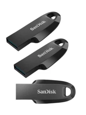 SanDisk Ultra Curve 32GB 64GB 128GB 256GB USB 3.2 Flash Drive Memory Stick AU - Image 1 of 3