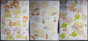 A4 Die Cut Paper Tole Decoupage Petal Pixie Sheep In The Meadow NEW Nitwit - Picture 1 of 4