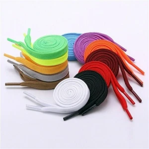 1 Pair Men Women Flat Shoelaces 100 120cm New Multicolor Sport Boots Shoe Laces - Picture 1 of 24