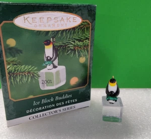Hallmark Merry Miniature ICE BLOCK BUDDIES Collector's Series Ornament - Picture 1 of 4