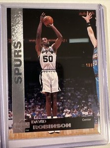 1998 Upper Deck Kellogg’s Silver Rare David Robinson Mint Card 