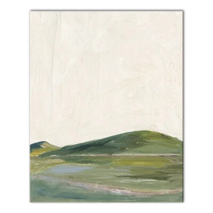 Creative Products Abstract Green Hills 16 x 20 Canvas Wall Art - Picture 1 of 5