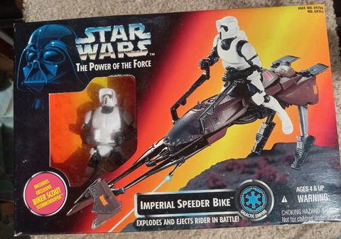 Star Wars The Power of the Force Imperial Speeder Bike Cover