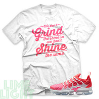 vapormax plus bright crimson pink blast shirt