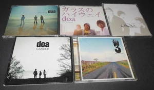 Lot (5) doa (Japanese Band) CD's - Candle, doa / 3, GIZA Studio - Picture 1 of 3