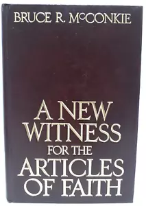A New Witness for the Articles of Faith by Bruce R. McConkie Hardcover Book 1985 - Imagen 1 de 7