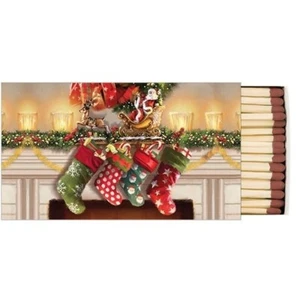 Streichholzschachtel HANGING STOCKINGS Streichhölzer Ambiente | Weihnachten - Bild 1 von 1