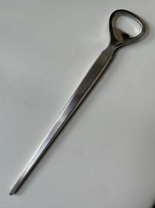 Vintage Theresia Hvorslev Sterling Silver Bottle Opener Sweden MCM - Picture 1 of 12