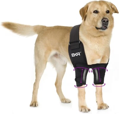 Dog Front Rear Leg Joint Brace Elbow Protector Joint Wrap Injury Compression - Image 1 of 4