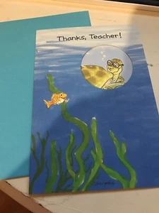 suzys zoo christmas greeting card thanks teacher - Picture 1 of 2
