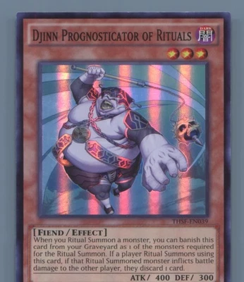 The Secret Forces #THSF-EN039 Djinn Prognosticator of Rituals - Image 1 of 2