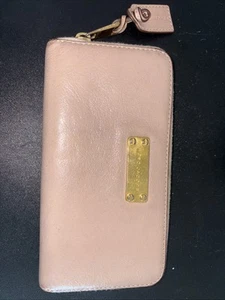 Stunning Genuine Marc Jacob Pale Pink/Rose Leather Wallet/ Purse - Picture 1 of 12