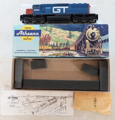 Athearn HO Grand Trunk SD40-2 Locomotive 4423 Mint Boxed Looks Unused Complete - Image 1 of 4