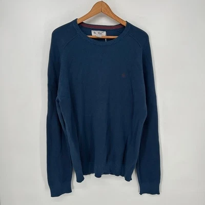 Suéter Penguin By Munsingwear Para Hombre Extra Grande Azul Oscuro Denim Pullover Foto 1 de 4