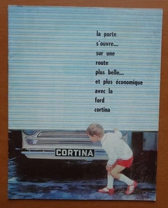 V41522 FORD CORTINA MK2 2-4DR & BREAK INCL. LOTUS - CATALOGUE - 10/64-22x28-B FR - Picture 1 of 3