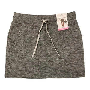 Member's Mark Women's Favorite Ultra Soft Stretch Skort (Medium Grey Heather, L) - Picture 1 of 1