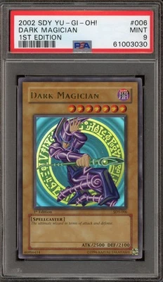 Yu-Gi-Oh! Dark Magician Starter Deck Yugi 1st Edition Ultra Rare SDY-006 PSA 9 - Image 1 of 2