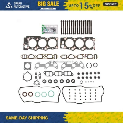 Juego de pernos de junta de culata para Toyota Camry Lexus ES250 89-91 2.5 DOHC 24V 2VZFE Foto 1 de 4