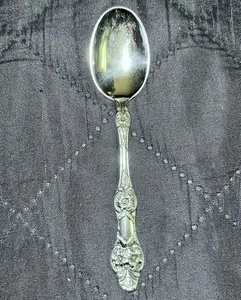 Vintage TH Marthinsen Norwegen versilbert 4" Demitasse Salzlöffel - Bild 1 von 4