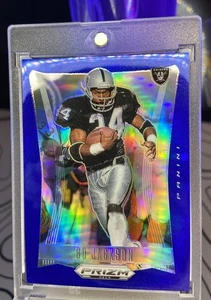 *WOW* BO JACKSON 2024 Panini Prizm Deca BLUE PRIZM #172 ~ /149 ~ Raiders - Picture 1 of 7
