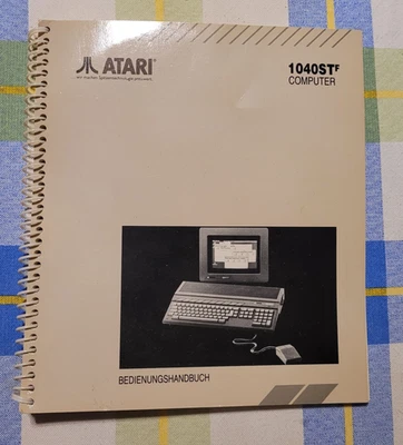 Atari 1040 ST F Computer Bedienungshandbuch - Bild 1 von 4