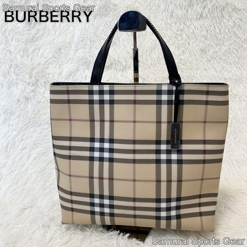 Borsa a mano donna BURBERRY Nova Check autentica tote bag