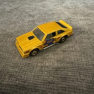 Vintage 1978 Hot Wheels Yellow Gold Flat Out 442 Car Made In Hong Kong - Picture 1 of 5