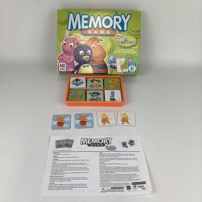 Nick Jr The Backyardigans Memory Game Vintage Tyrone Pablo 2005 Milton Bradley - Image 1 of 4
