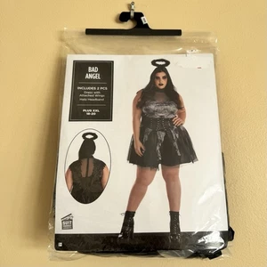 Bad Angel Black Dark Halloween Costume Plus Size XXL NEW! - Picture 1 of 3