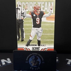 2021 Score Joe Burrow Score Team insert Cincinnati Bengals #ST8 - Picture 1 of 2