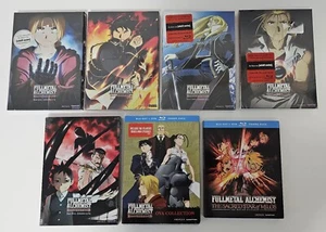 Fullmetal Alchemist Brotherhood Parts 1-5/Movie/OVA DVD Bluray LIKE NEW/NEW - Picture 1 of 10