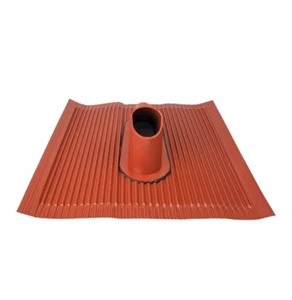 Schwaiger Dachhaube ADH4260 Aluminium Ziegel rot, für 42 - 60 mm Rohrdurchmesser - Bild 1 von 2