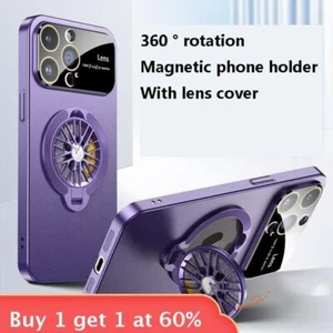 Magnetic Cell Phone Case For iPhone 16 15 14 Plus 13 12 11 Pro Cover Shockproof - Picture 1 of 22