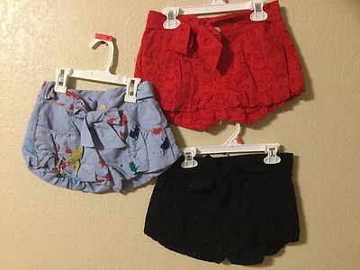 Harajuku Mini Corto ROJO, NEGRO Y AZUL CLARO NIÑAS Talla M(7/8) XS(4/5) Foto 1 de 4