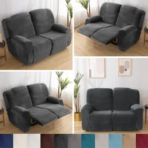 Sofá reclinable funda elástica 2 plazas funda protectora de muebles - Imagen 1 de 59