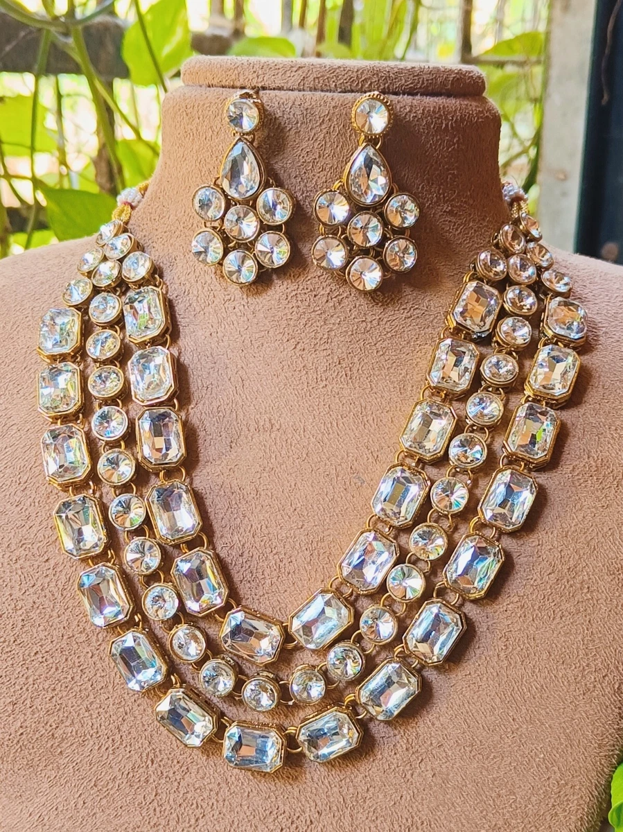 Collar Coral Rojo Granjero Gordo Conjunto De Joyas De Diamantes De  Imitación Con Forma De Lagrima Para Novia Collar Pendientes Y Boda A05  Versace Mujer, image size:899x1200