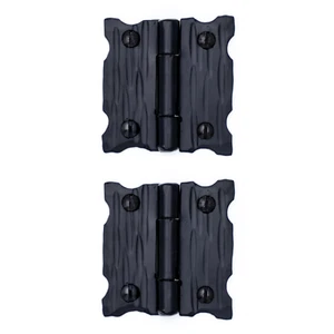 Pack de 2 Bisagras Decorativas 2" para Muebles y Armarios Hierro Forjado a Mano en México - Imagen 1 de 5