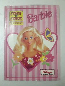 Album Panini Barbie Stick & Stack anno 1996 Sigillato edizione per Kellogg's - Picture 1 of 1