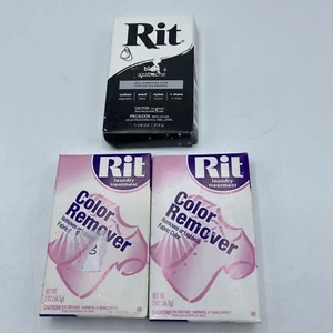 Polvo para tratamiento de lavandería Rit Color Remover fórmula antigua tinte multiusos vintage - Imagen 1 de 4