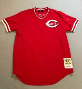 Jersey de béisbol HUDSON Cartel Chapo #17 Streetwear XL rojo manga corta suéter. - Imagen 1 de 12