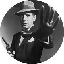 Chapa/Badge Humphrey Bogart . pin button hollywood actor  cine casablanca