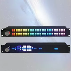 31Bands Music Spectrum Display Colorful Dual Channel 15Bands Equalizer w/Remote - Picture 1 of 11