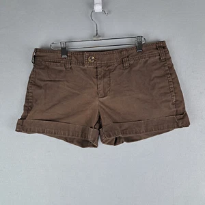 GAP Shorts Womens 8 Brown Mid Length Casual Outdoor Hiking Girls - Picture 1 of 13