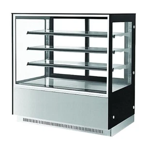 Bonvue Modern Double Glazed 3 Shelves Three Tiers Cake Food Display Fridge - Picture 1 of 1