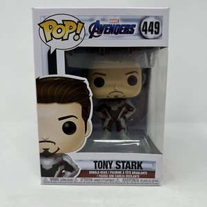 Funko Pop MARVEL AVENGERS - TONY STARK #449 - Protector GRATUITO - Imagen 1 de 8