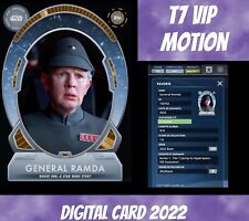 Topps Star Wars Trader General Ramda Tier 7 Vip Motion Lightspeed 2022 Digital